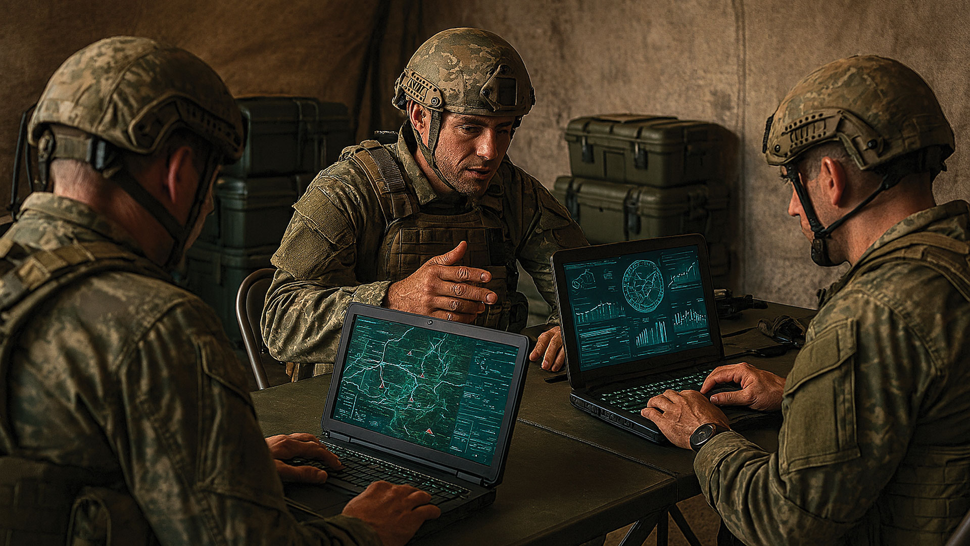 AI Behind Military Decision Making