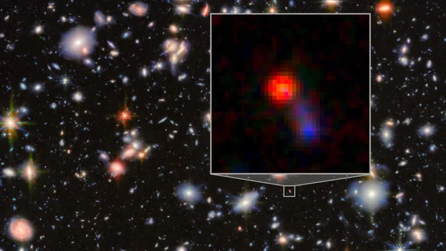 ‘Jekyll and Hyde’ Galaxy Shapeshifts Into a Cosmic Monster