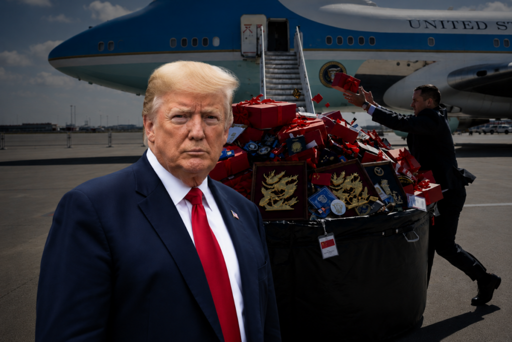 Trump Trashes All Gifts From China Amid Taiwan Issue Tensions