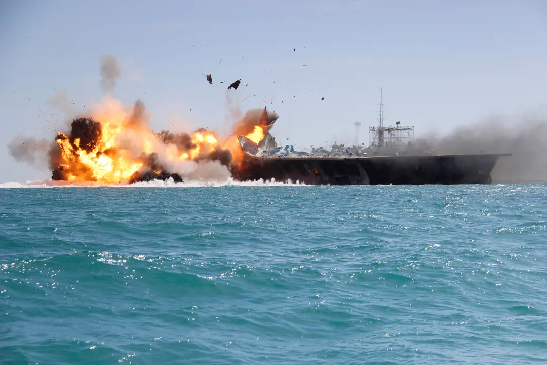 U.S. Aircraft Carrier Targeted by Iranian Drones and Missiles