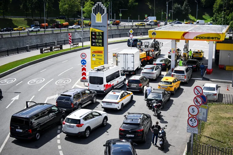 Reports Say Russia Imports Petrol From India Amid Fuel Shortages