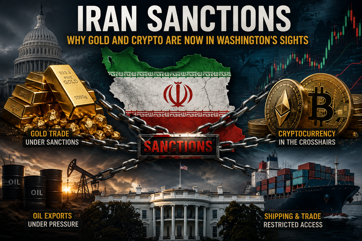 Iran Sanctions: Why Gold and Crypto Are Now in Washington's Sights