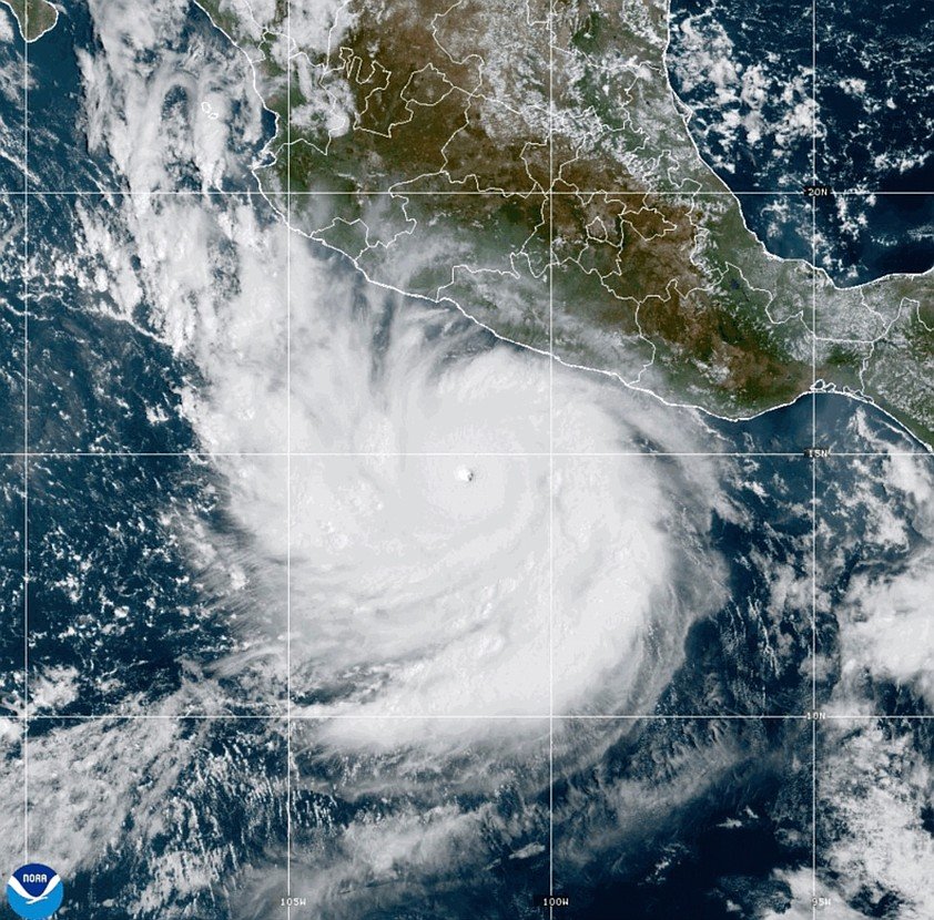 Hurricane Polo Is Heading Toward Mexico: Category 3 Storm Threatens Pacific Coast