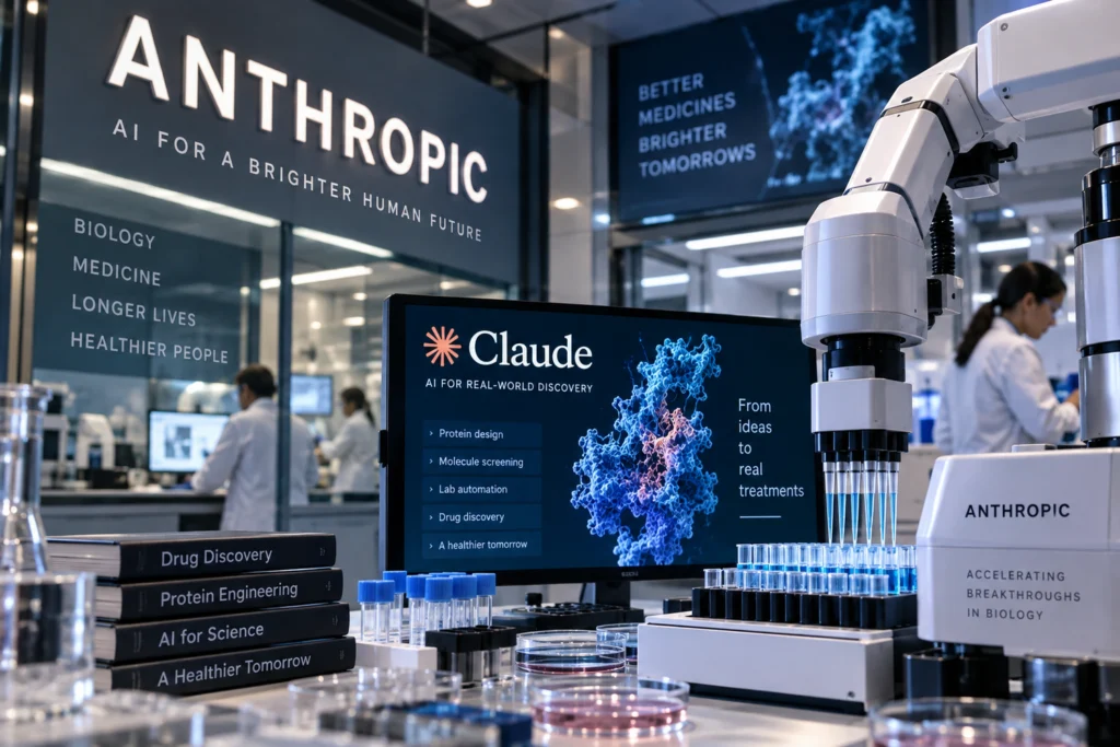 Anthropic Quietly Built a Real Biology Lab — AI Is Now Entering the Drug Discovery Race
